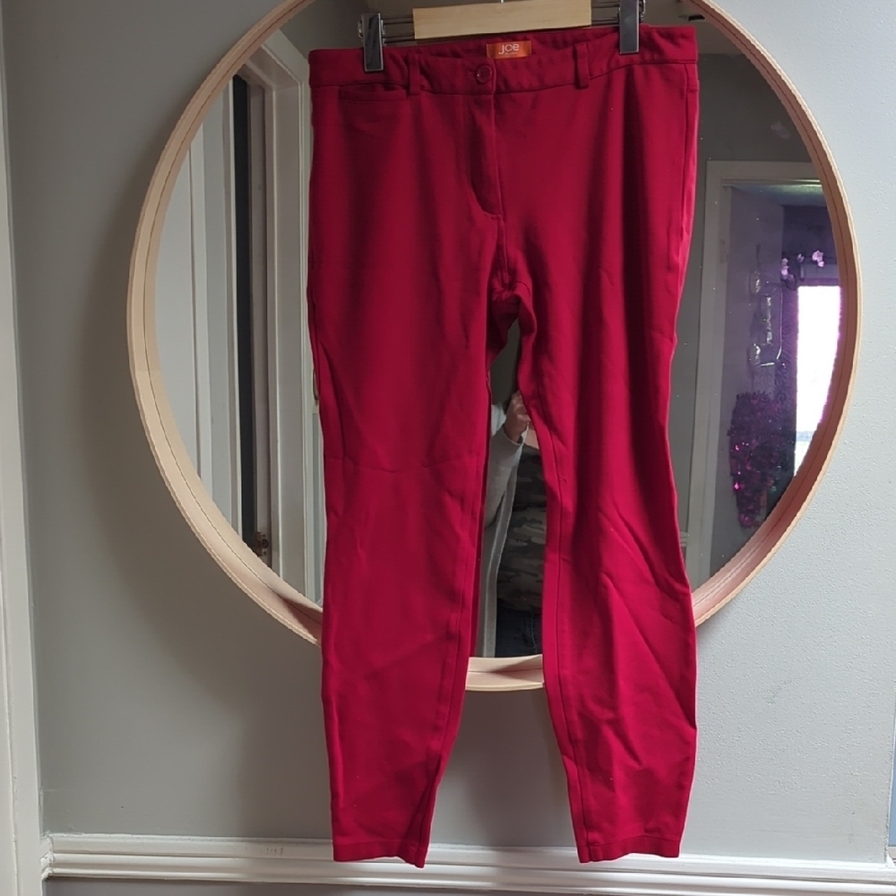 ❤️BOGO❤️Joe Fresh Vibrant Red Pants